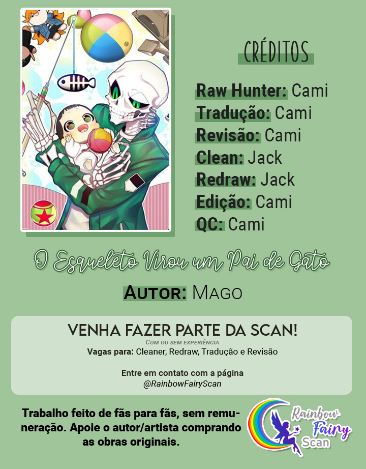 O esqueleto virou um pai de gato-Chapter 62